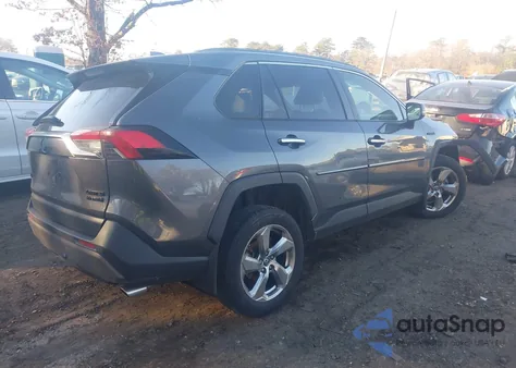 2019 Toyota Rav4 Hybrid Limited from USA, damaged, VIN JTMDWRFV2KD029695